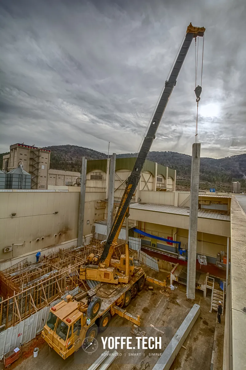 Live Works in an operating plant
